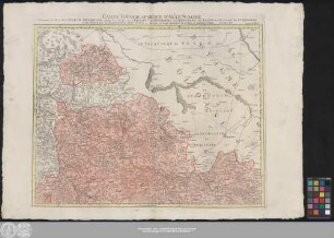 Feuille XXVI: Carte Topographique D'Allemagne Contenant une Partie de la Silesie Inferieure savoir les Cercles de Schwibus de Grunberg de Freystadt de Sagan, de Glogau de Sternberg et de Guhrau le Baronie de Beuthen A. P. de s. M I.
