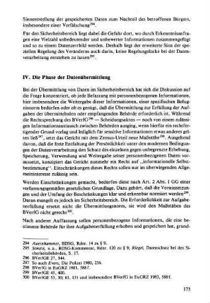 173-210, IV. Die Phase der Datenübermittlung