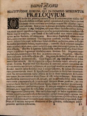 Dissertatio Exegetico-Theologica De Beatitudine In Domino Defunctorum, Occasione Apocal. XIV, 13.