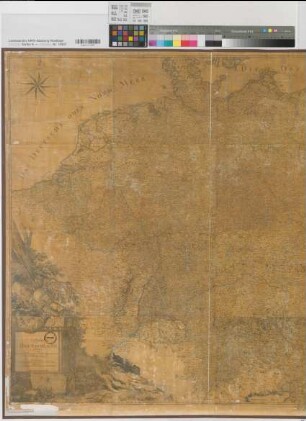Deutschland Territorialkarte 1789 ca 1 : 120 000 96 x 113 Stich nach H. O. C. Büsching von D. F. Sotzmann BW Nr. 3