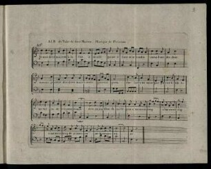 Air du Valet de deux Maîtres. Musique de Devienne.