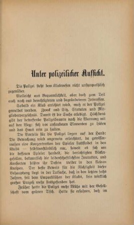 Unter polizeilicher Aufsicht