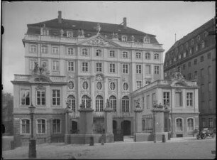 Dresden, Coselpalais, Ansicht vom Neumarkt