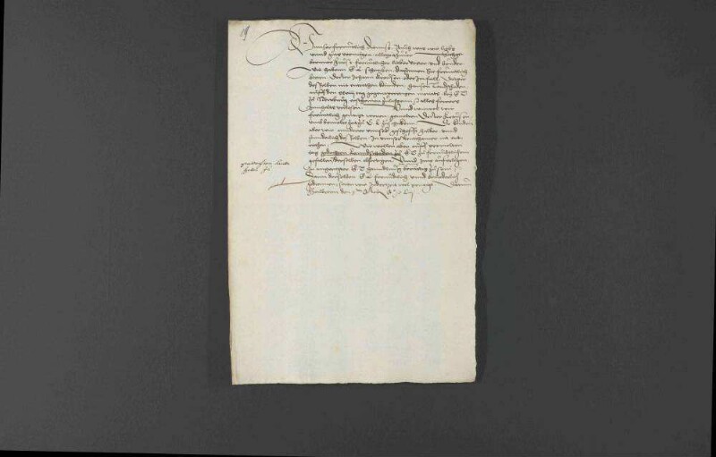 Pfalzgraf Ottheinrich wünscht, den Rat Johann Krauß auf einen Ausschusstag zu einer Verhandlung mit seinen Kammerräten zu erhalten, was ihm jedoch Herzog Christoph von Württemberg abschlägt und stattdessen Johannes Brenz schickt.