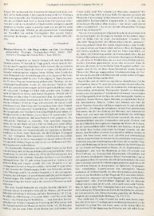 837-839 [Rezension] Bimwenyi-Kweshi, Oscar, Alle Dinge erzählen von Gott