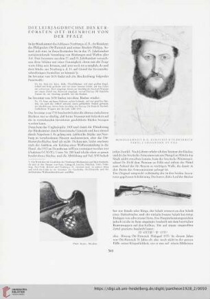 Die Leibjagdbüchse des Kurfürsten Ott-Heinrich von der Pfalz