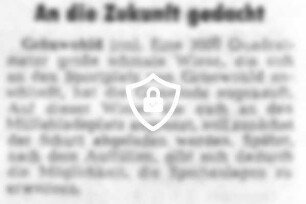 [Name maskiert] Zukunft gedacht