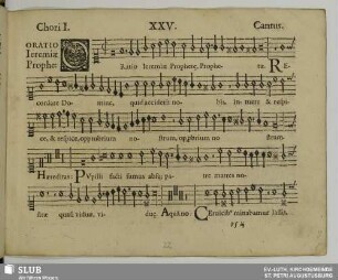 XXV. Oratio Jeremiae prophetae