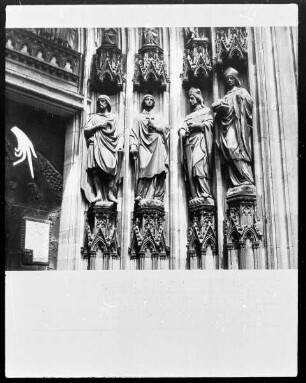 von innen nach außen: Alban, Agilolphus