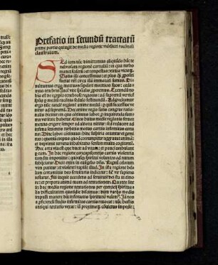 Incipit secunda regio anime que rac[i]onalis dicitur