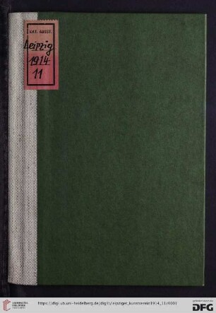 Ausstellung alter Meister aus Leipziger Privatbesitz : November-Dezember 1914