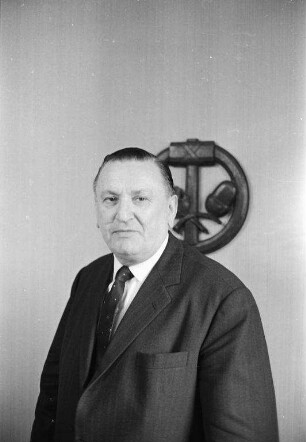 60. Geburtstag des Präsidenten der Handwerkskammer Karlsruhe, Fritz Schäfer.