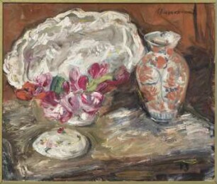 Stilleben mit Meißner Vase