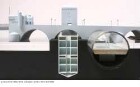 Projekt Frankfurt (Alte Brücke) - Modell des Projekts (Schnitt-Modell)