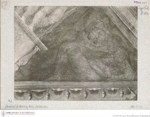 Sixtinische Decke, Die Vorfahren Christi, Ezechias, Manasses und Amon