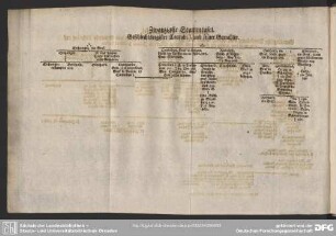 Zwanzigste Stammtafel. Geschlechtsregister Conradi I. und seiner Gemahlin