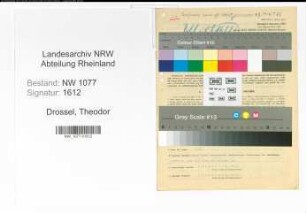 Entnazifizierung Theodor Drossel , geb. 08.02.1912 (Polizist)