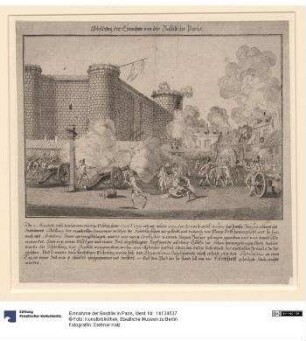 Einnahme der Bastille in Paris