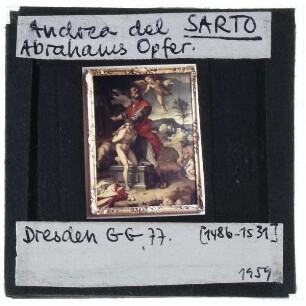 Sarto, Abrahams Opfer