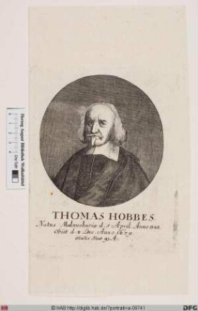 Bildnis Thomas Hobbes
