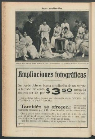Notas estudiantiles