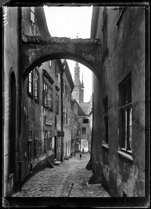 Olmütz (Olomouc/Tschechische Republik). Schulgasse (Školní Ulice)