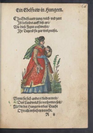 Ein Edelfraw in Hungern.