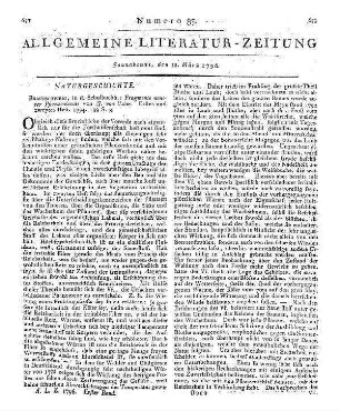 Gerbi, R.: Storia naturale di un nuovo insetto. Florenz 1794