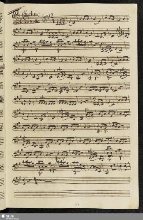 663. Cavatina: Poveri Uomini se vuoi pensate / Anfossi, P.