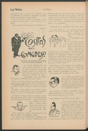 Cositas del congreso