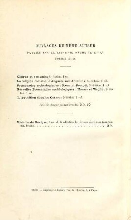 La fin du paganisme : étude sur les dernières luttes religieuses en occident au quatrième siècle, 1