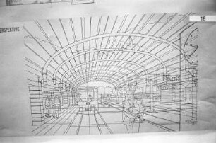 Architektenwettbewerb zum Bau einer großräumigen Überdachung für den Albtalbahnhof in Karlsruhe
