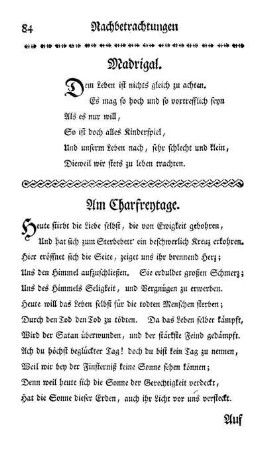 Am Charfreytage