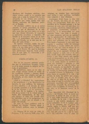 Carta cuarta