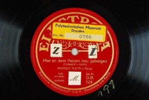 Hier an dem Herzen treu geborgen : ("Carmen") / (Bizet)