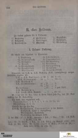 II. Generalat Heilbronn