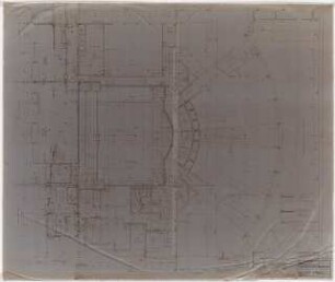 Schauspielhaus, Wuppertal: Grundriss Eingangsgeschoss 1:50