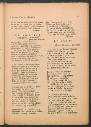 Zaíno viejo : (Milonga criolla). - (Avelino Pazoa)