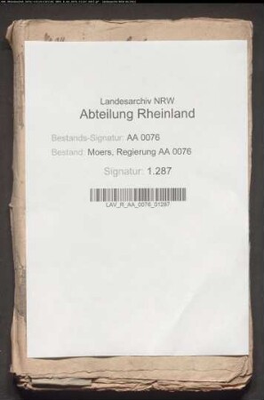Evangelisch-reformiertes Konsistorium zu Neukirchen gegen Eheleute Philippsen auf der Vierborner Heide wegen rückständigen Kapitalzinses