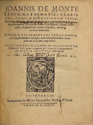 Tabulae Directionum et Profectionum