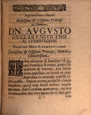 Diss. theol. de primatu romani pontificis