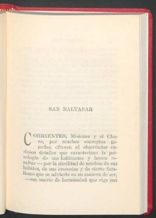 San Baltasar
