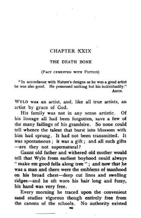 XXIX. THE DEATH BONE