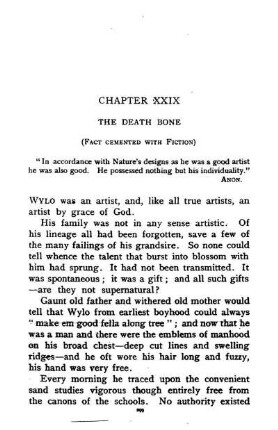 XXIX. THE DEATH BONE