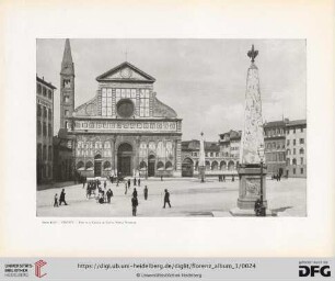 Firenze - Piazza e Chiesa di Santa Maria Novella