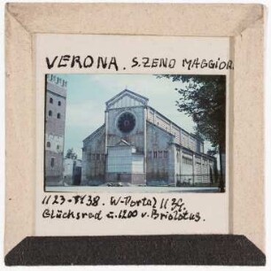 Verona: San Zeno Maggiore (Foto 1944)