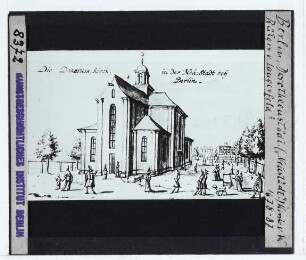 Berlin, Dorotheenstädtische Kirche / Neustädtische Kirche [zerstört]