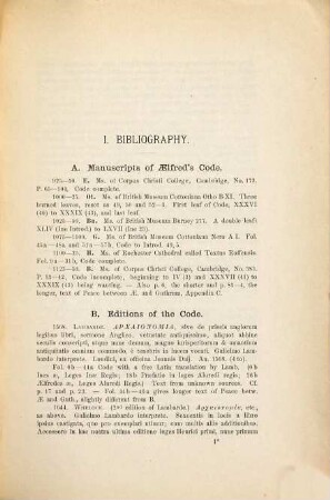 The legal code of Aelfred the Great