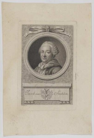 Bildnis des Jacob von Stählin