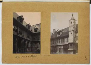 Rue de la Trinité, Troyes: Ansichten (aus: Skizzen- und Fotoalbum 10)